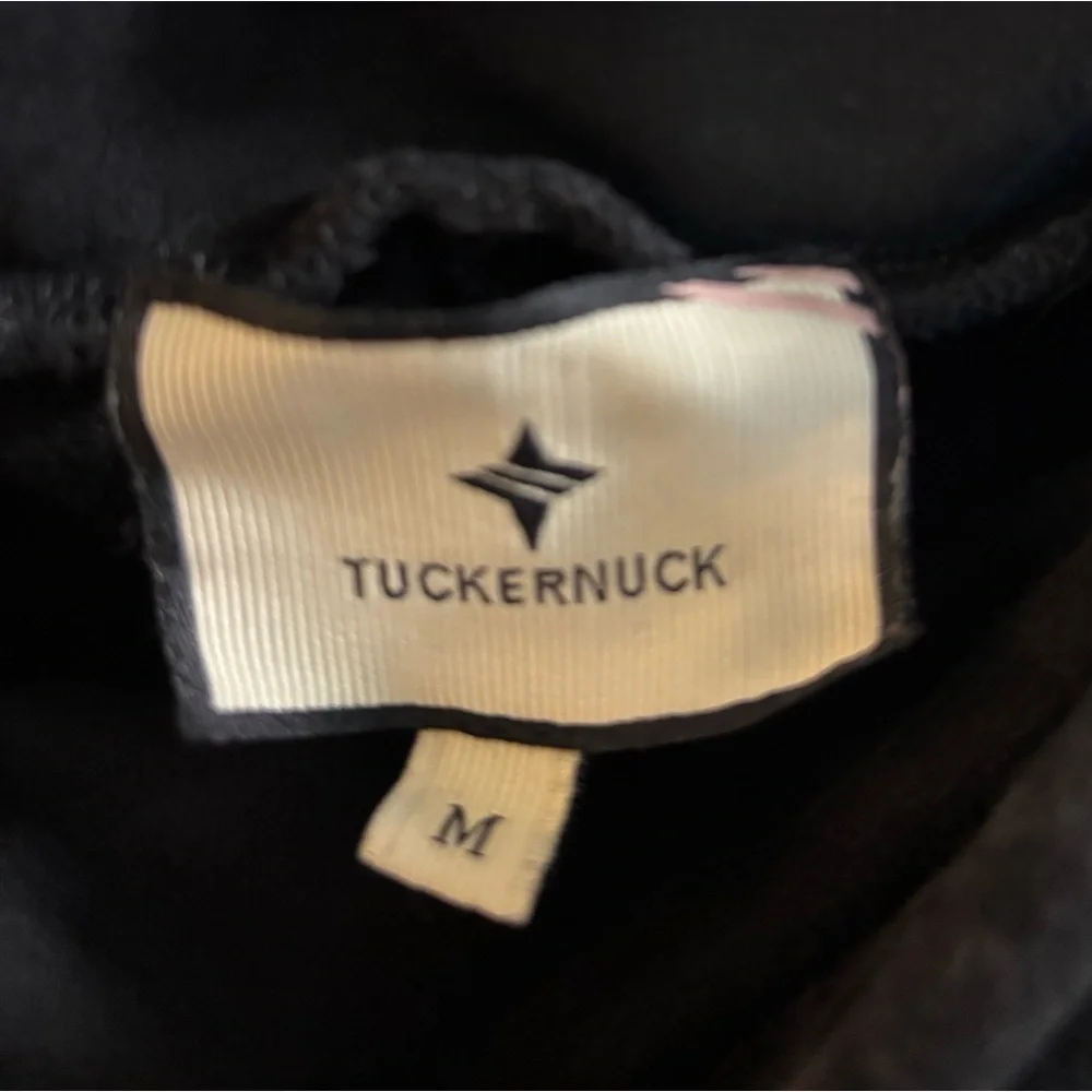 TUCKERNUCK Black Suede Patch Hughes Riding Legging-0316
